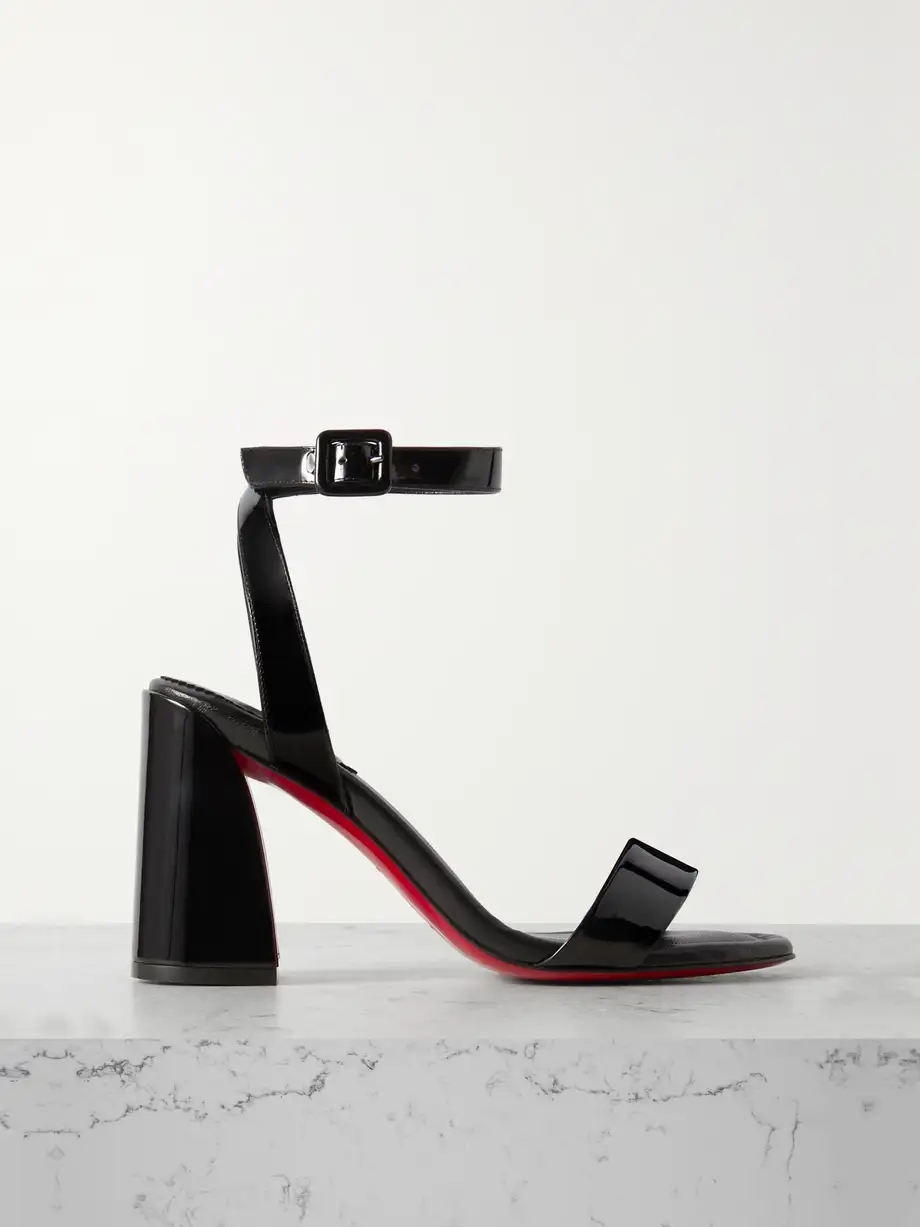 Miss Sabina 85 patent-leather sandals Miss Sabina 85 patent-leather sandals
