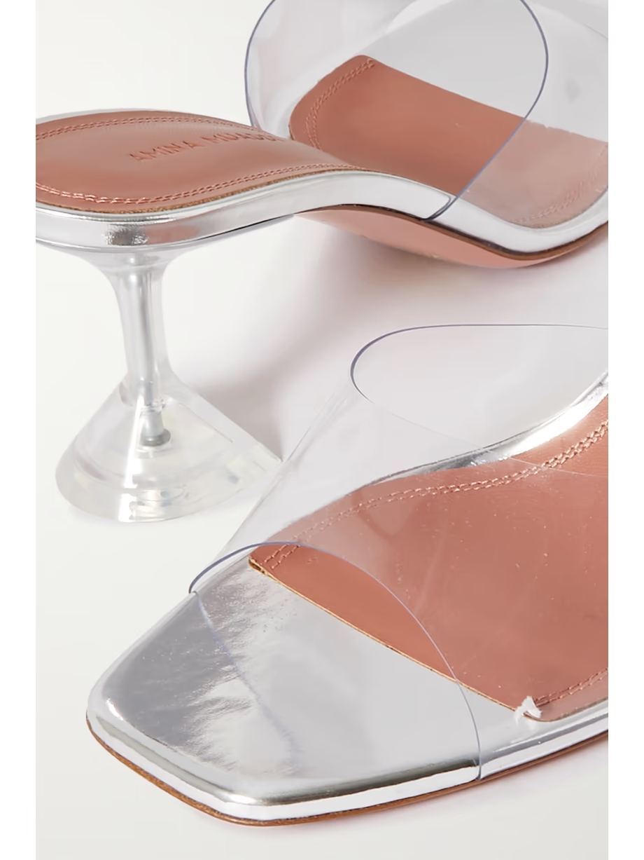 Lupita Glass PVC mules Lupita Glass PVC mules