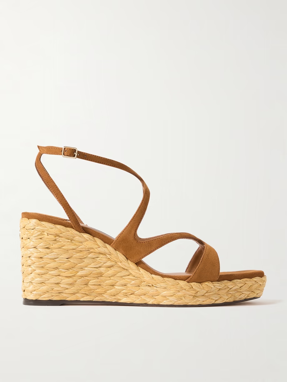 Ayla 85 suede platform espadrilles Ayla 85 suede platform espadrilles