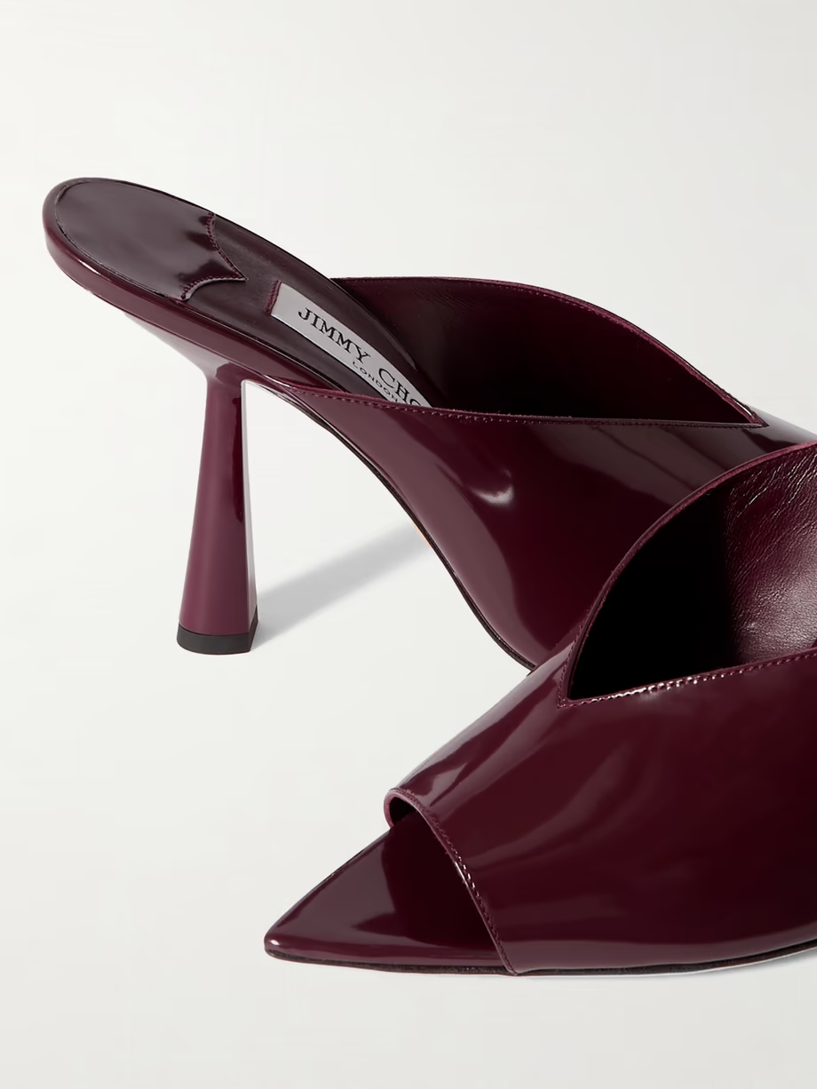 Maryanne 100 patent-leather mules Maryanne 100 patent-leather mules