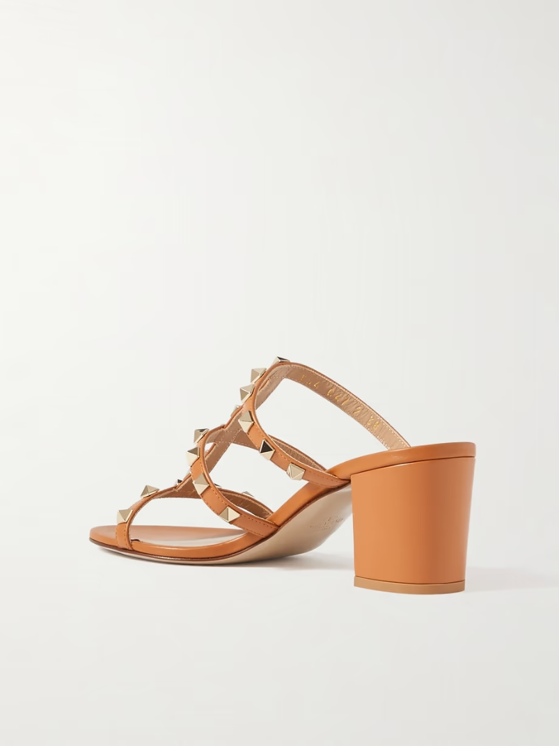Valentino Garavani Rockstud 60 leather mules Valentino Garavani Rockstud 60 leather mules