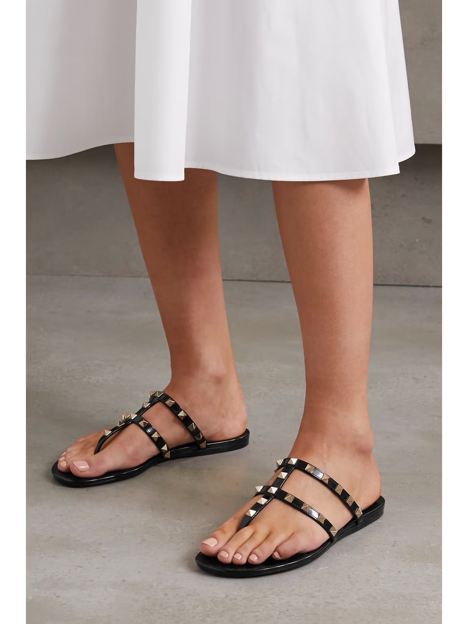 Valentino Garavani Rockstud rubber sandals Valentino Garavani Rockstud rubber sandals