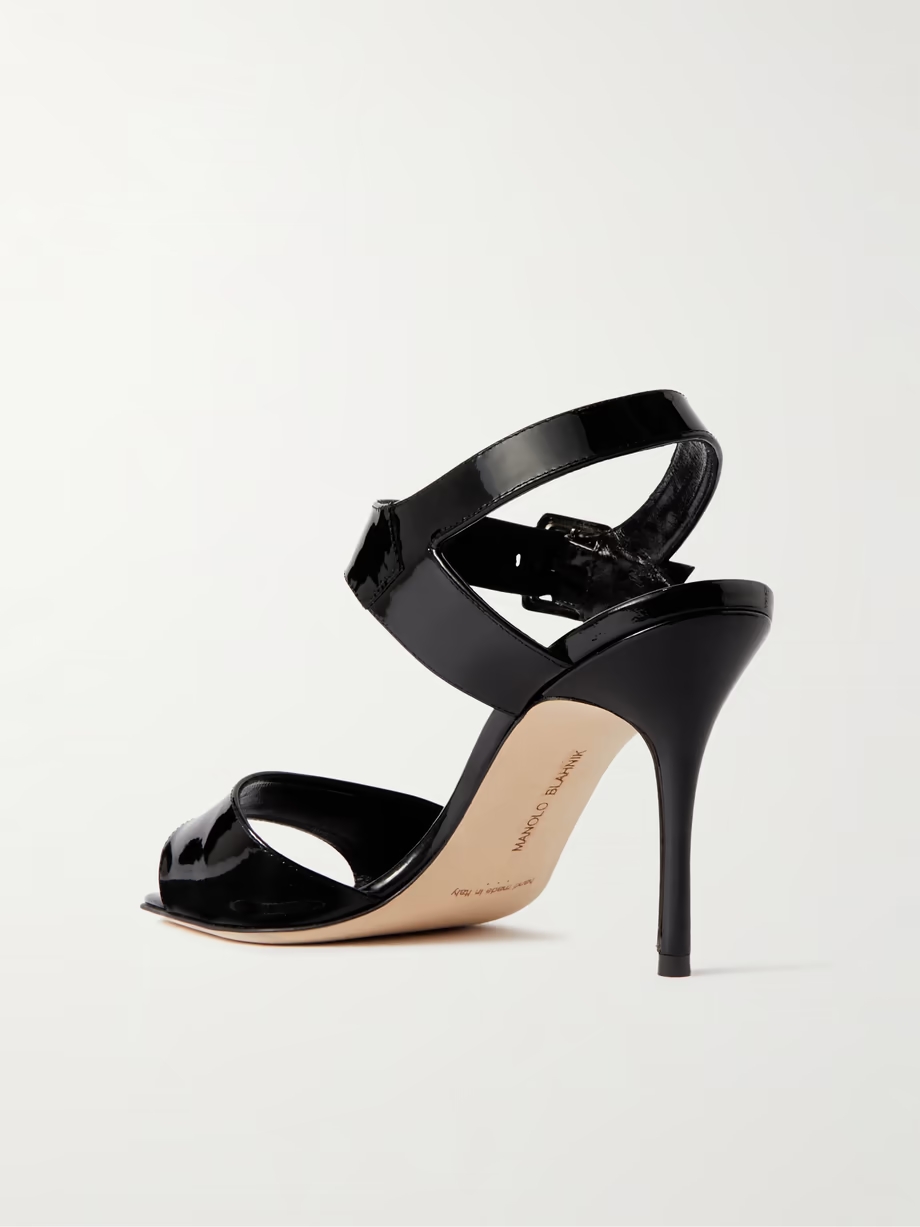 Fairu 90 patent-leather sandals Fairu 90 patent-leather sandals