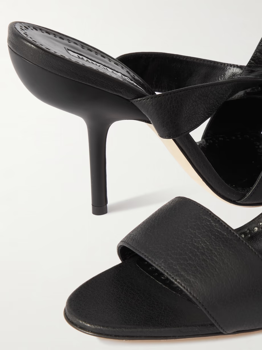 Helua 105 textured-leather sandals Helua 105 textured-leather sandals