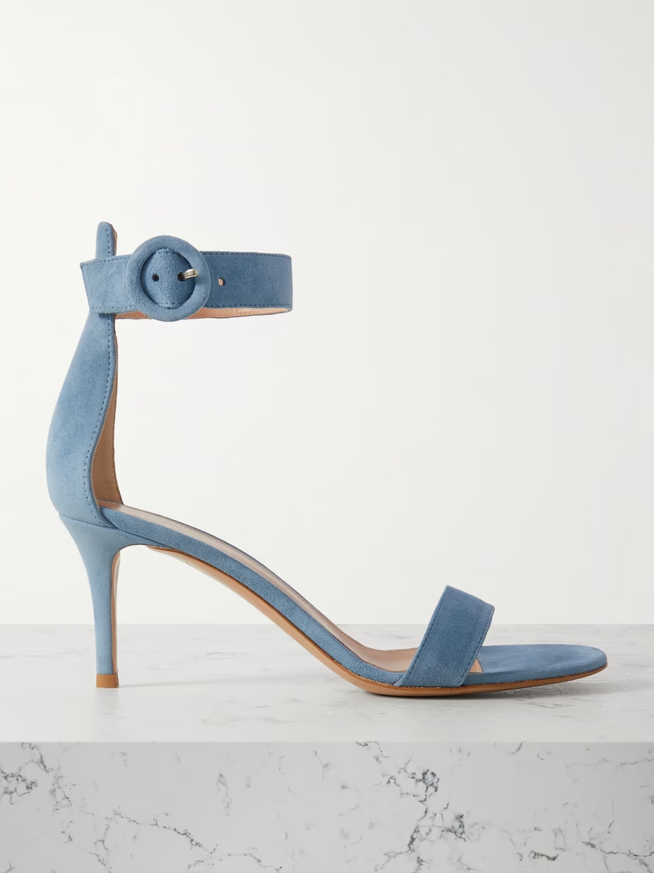Portofino 70 suede sandals Portofino 70 suede sandals