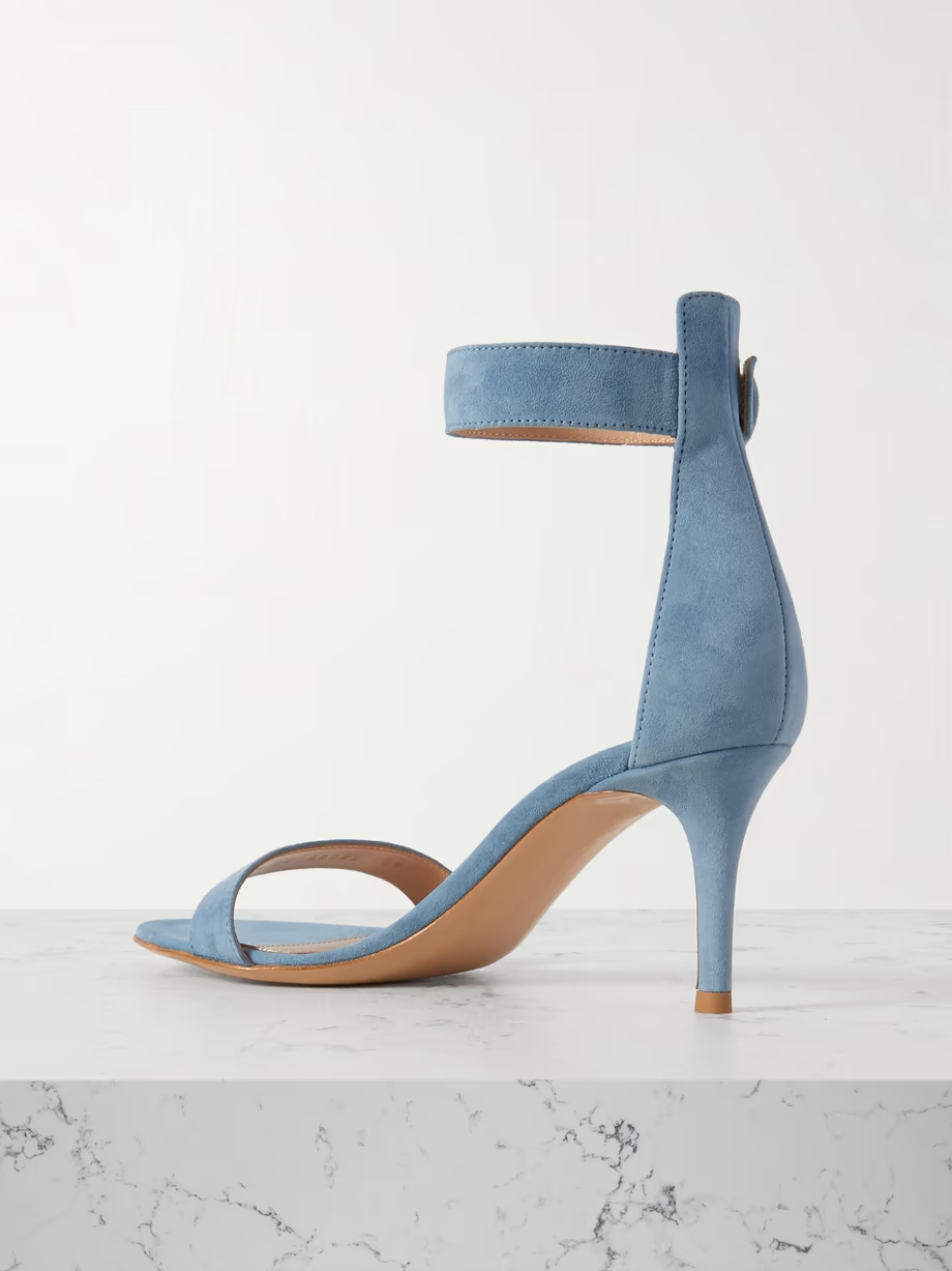 Portofino 70 suede sandals Portofino 70 suede sandals