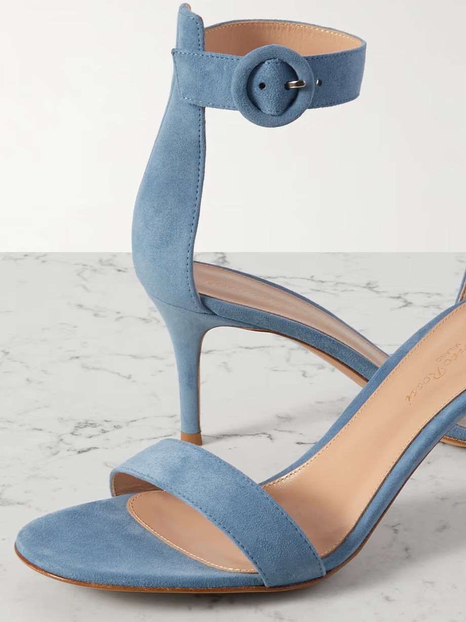 Portofino 70 suede sandals Portofino 70 suede sandals