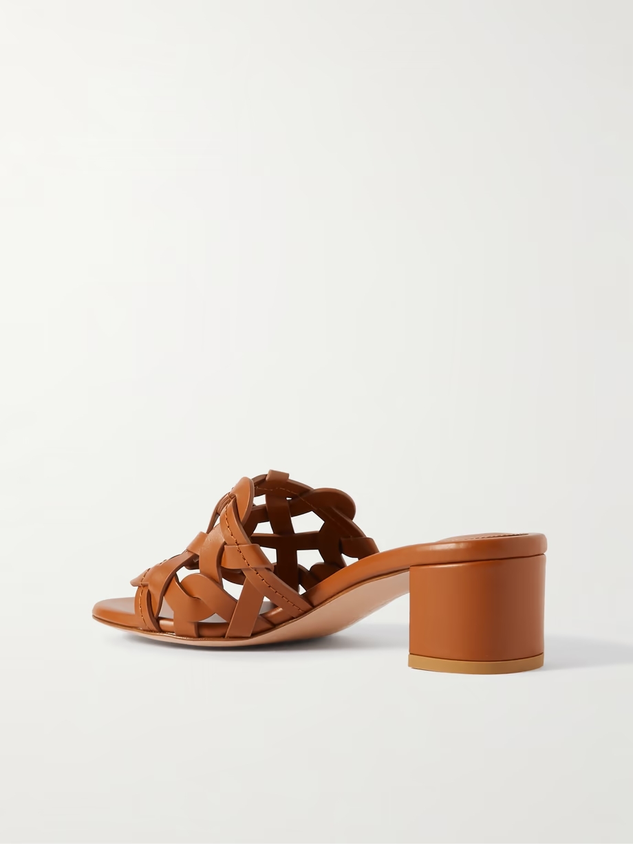 Amalfi 45 woven leather sandals Amalfi 45 woven leather sandals
