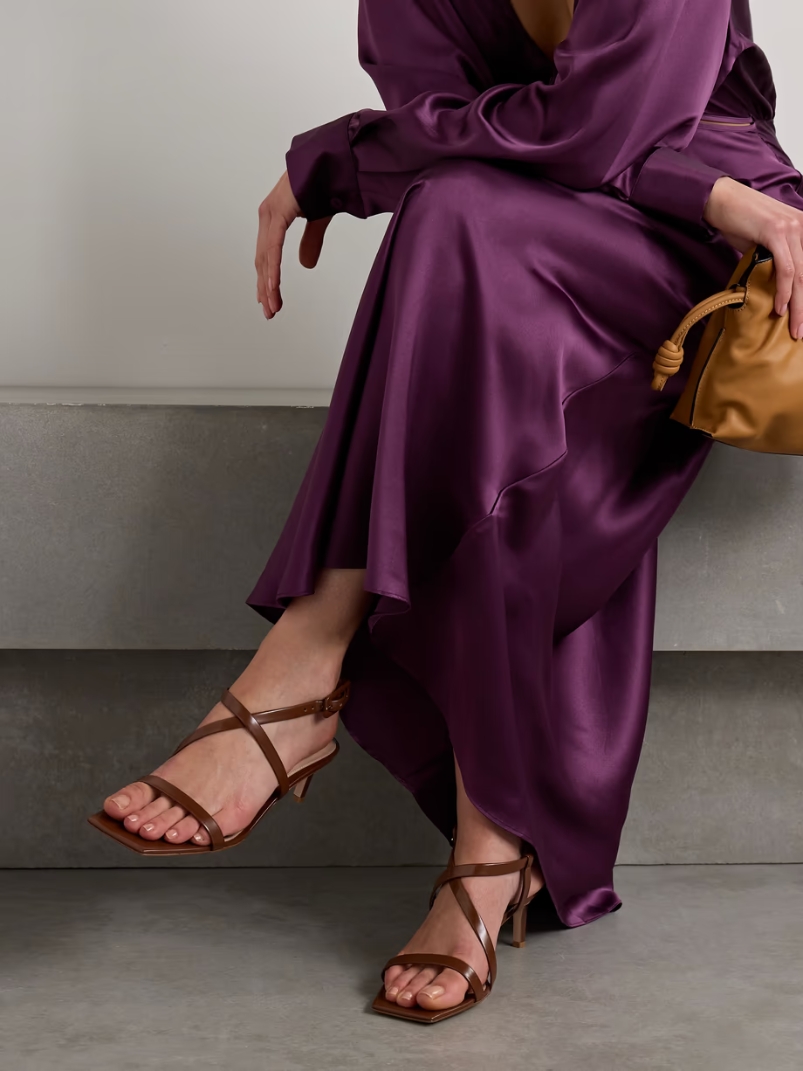 Lindsay 55 leather sandals Lindsay 55 leather sandals