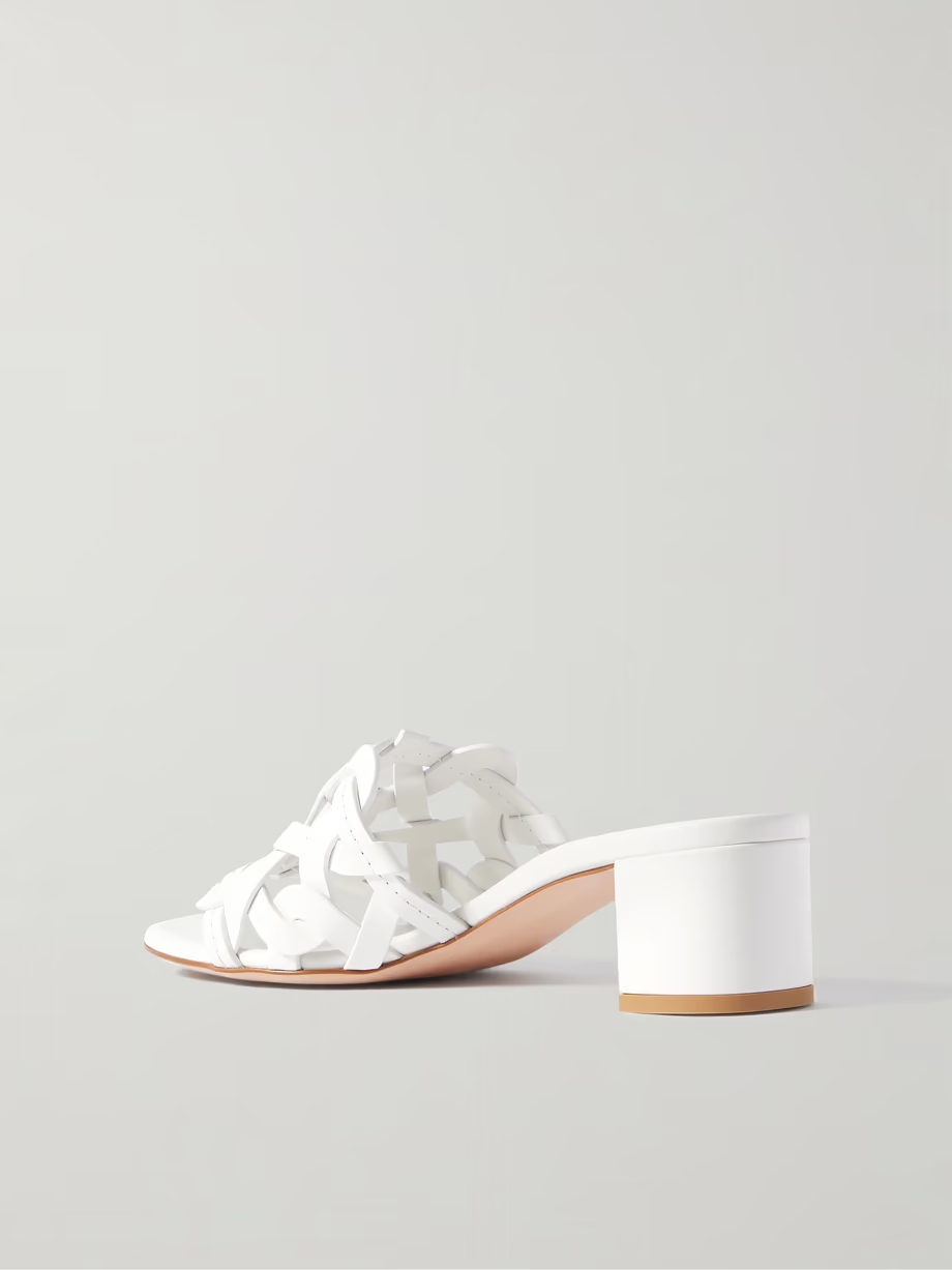 Amalfi 45 woven leather sandals Amalfi 45 woven leather sandals