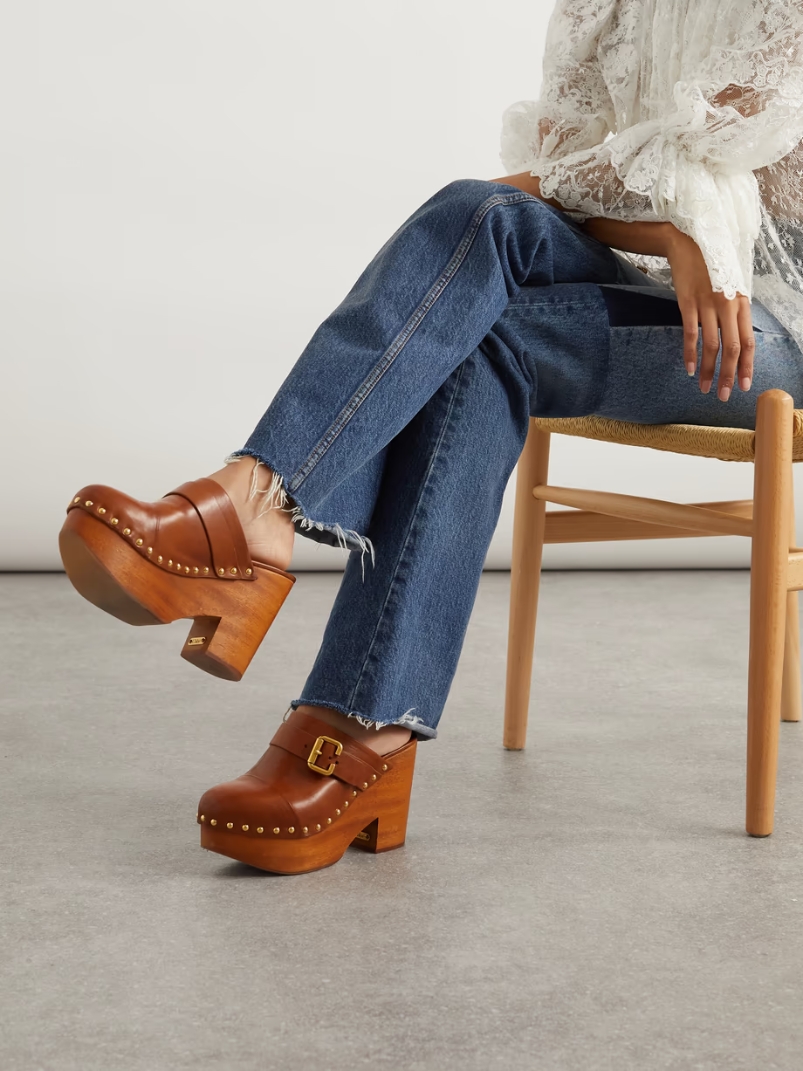 Jeanette studded platform clogs Jeanette studded platform clogs