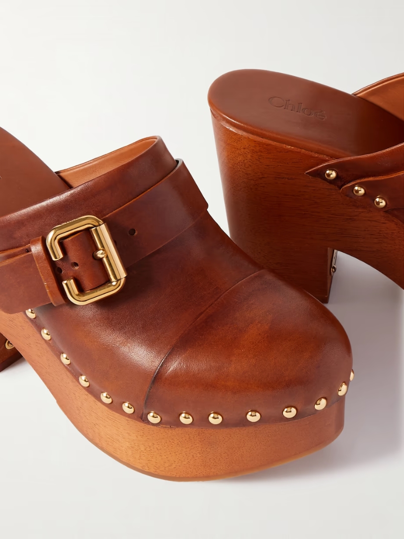 Jeanette studded platform clogs Jeanette studded platform clogs