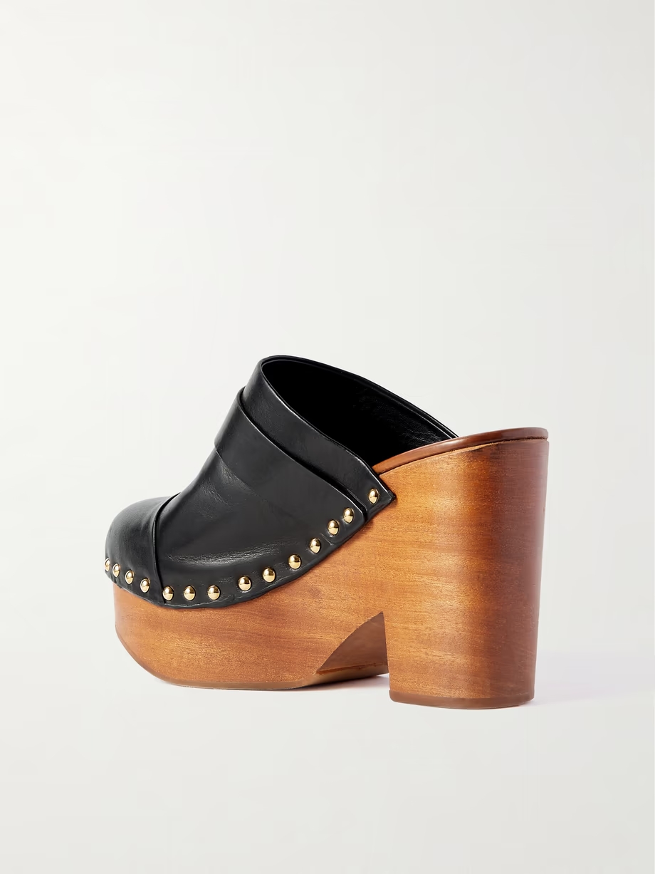 Jeanette studded platform clogs Jeanette studded platform clogs