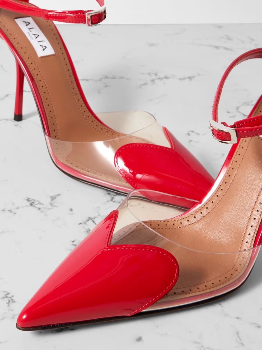 Cœur 90 PU and patent-leather pumps Cœur 90 PU and patent-leather pumps
