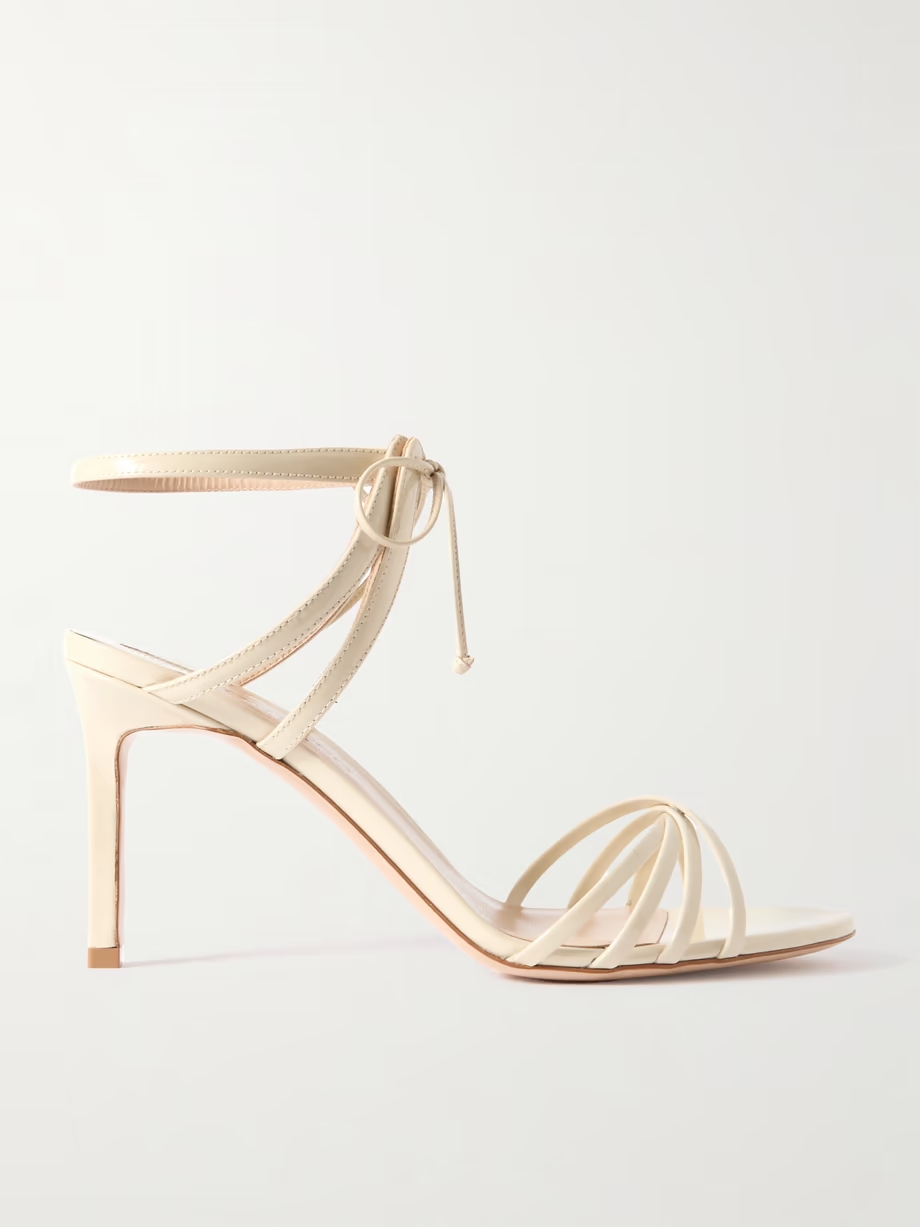 Patent-leather sandals Patent-leather sandals