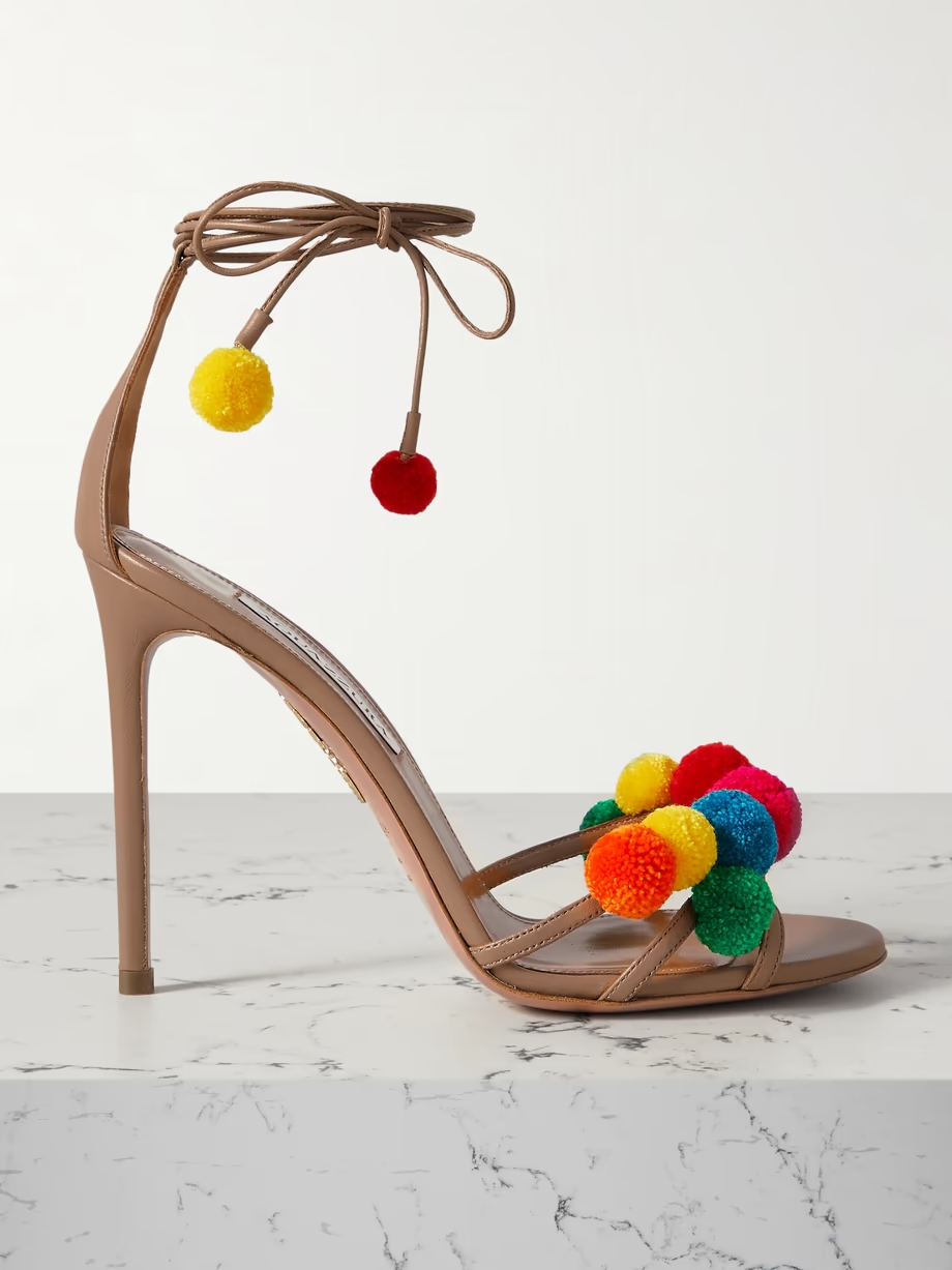 Fiesta 105 embellished leather sandals Fiesta 105 embellished leather sandals