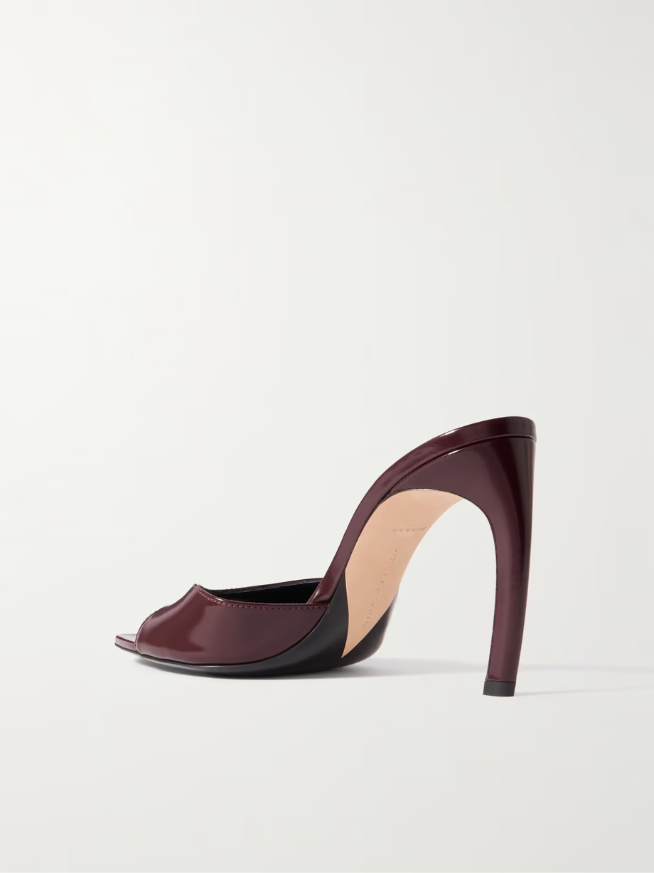 Brushed-leather sandals Brushed-leather sandals