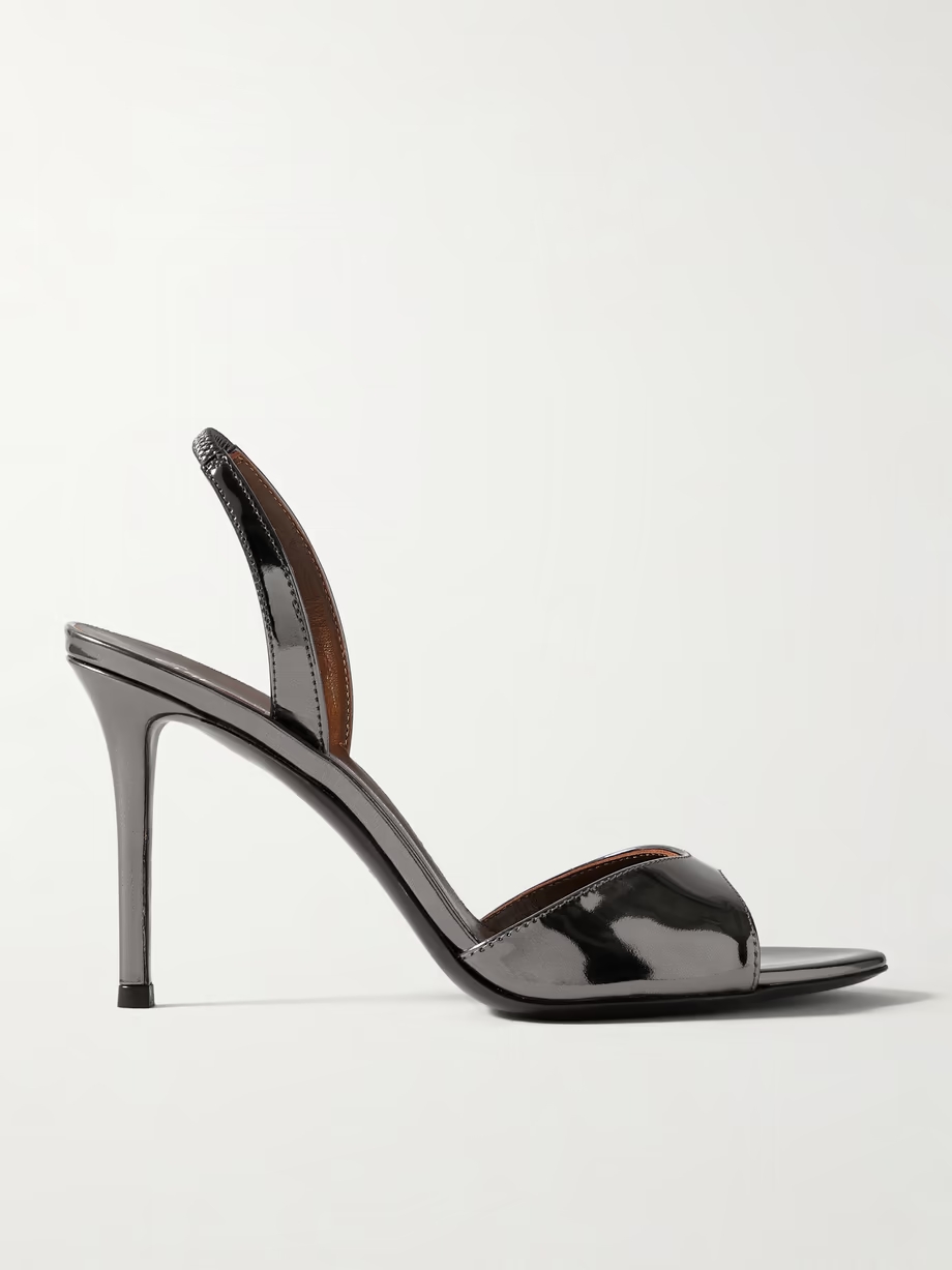 Clandestino metallic leather sandals Clandestino metallic leather sandals