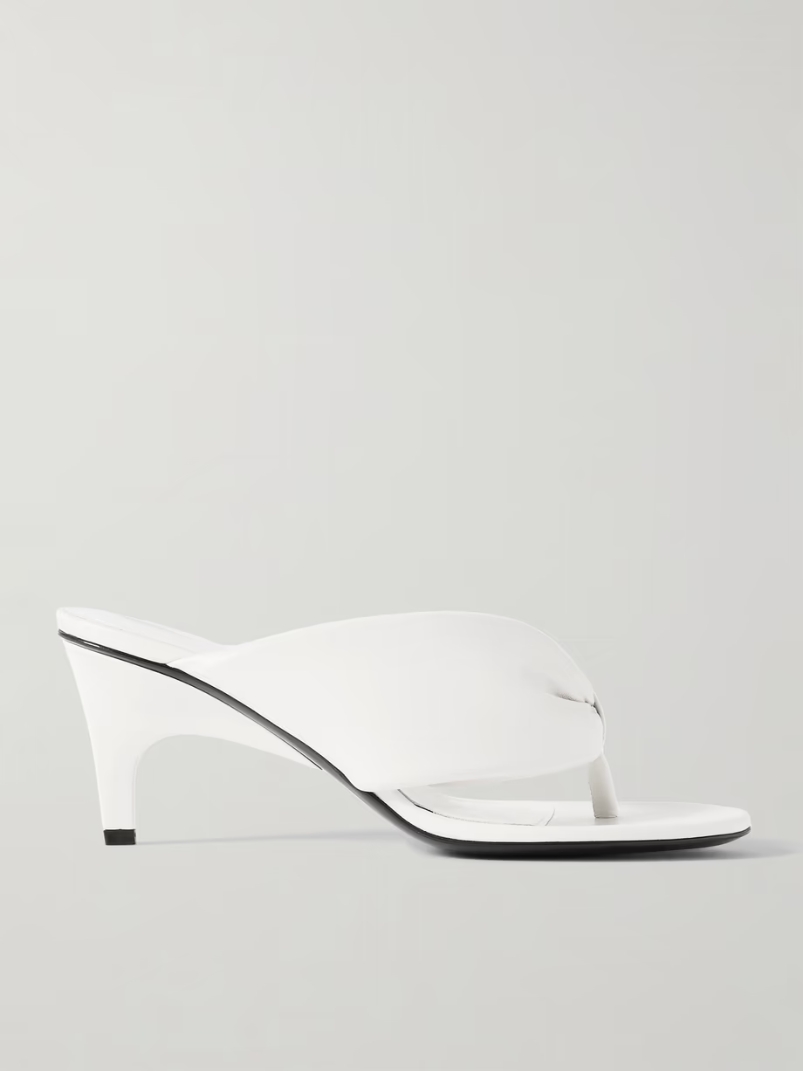 Rem padded leather mules Rem padded leather mules
