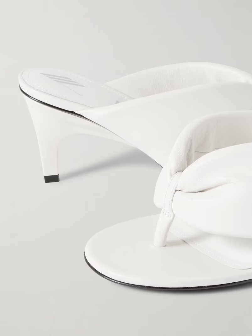 Rem padded leather mules Rem padded leather mules