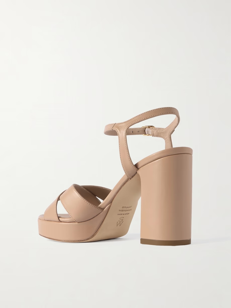 Dayna leather platform sandals Dayna leather platform sandals