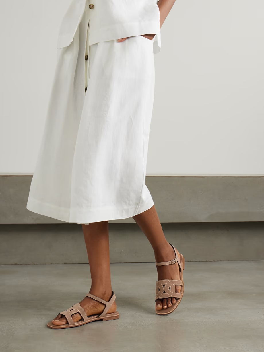 Kate cutout suede sandals Kate cutout suede sandals