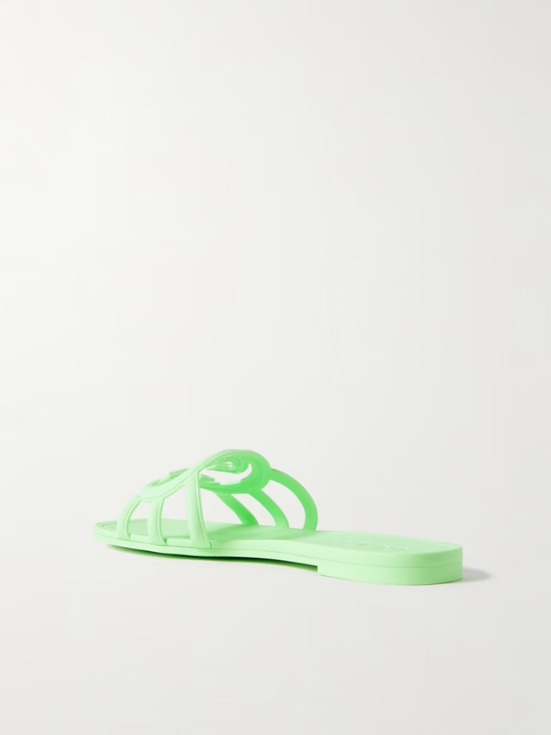 Rubber slides Rubber slides