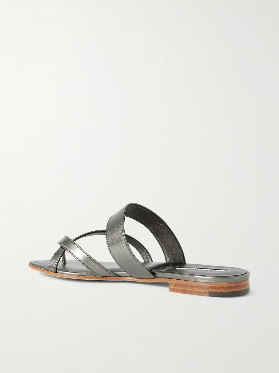 Susa metallic leather sandals Susa metallic leather sandals