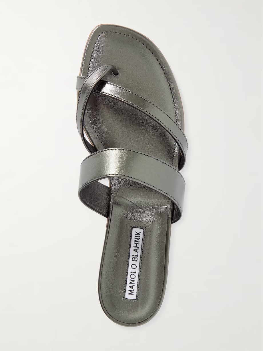 Susa metallic leather sandals Susa metallic leather sandals