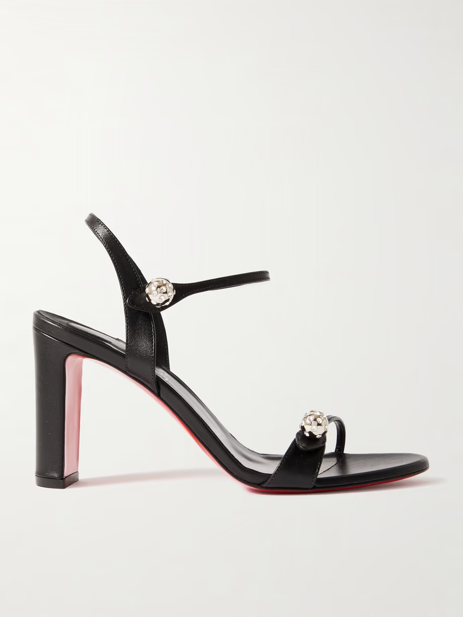 Atmospheria 85mm embellished leather sandals Atmospheria 85mm embellished leather sandals