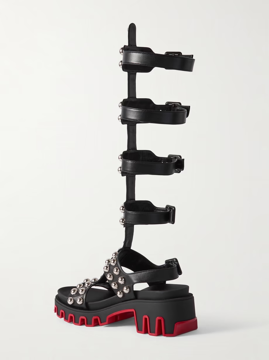 Gladiadune studded leather sandals Gladiadune studded leather sandals