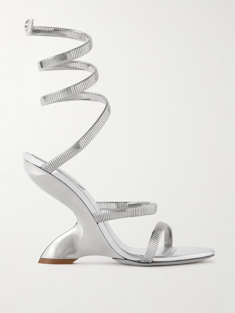 Symphony metallic leather sandals Symphony metallic leather sandals