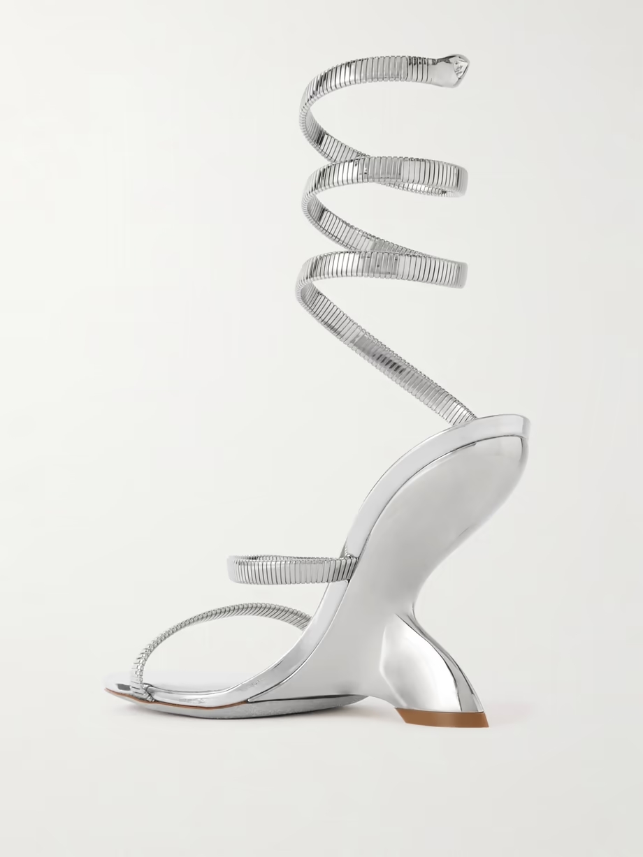 Symphony metallic leather sandals Symphony metallic leather sandals