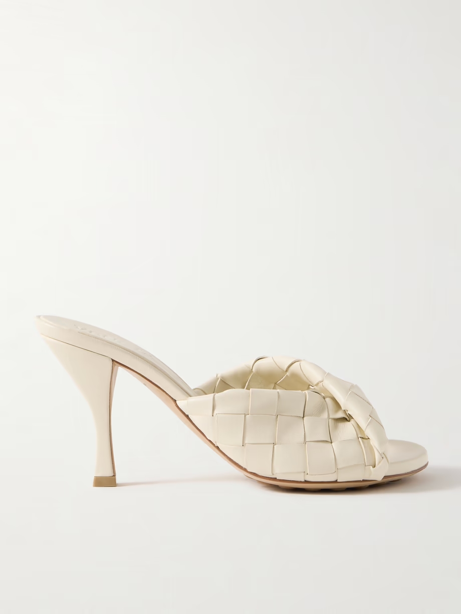 Blink twisted intrecciato leather sandals Blink twisted intrecciato leather sandals