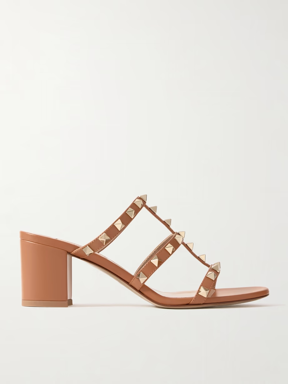 Rockstud 60 leather mules Rockstud 60 leather mules