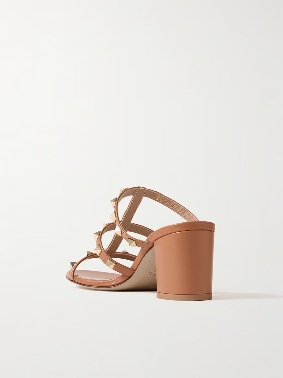Rockstud 60 leather mules Rockstud 60 leather mules