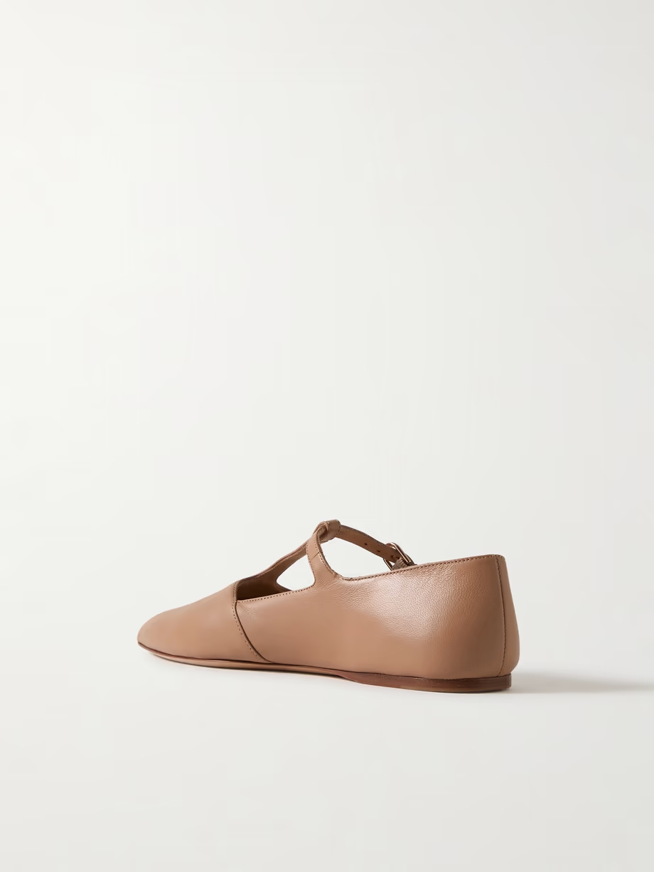 Lola Ballerina leather Mary Jane point-toe flats Lola Ballerina leather Mary Jane point-toe flats