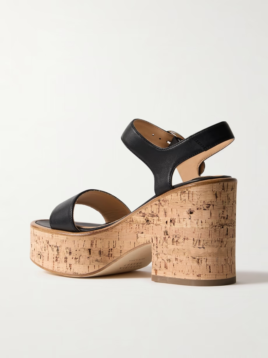 Sardis leather platform sandals Sardis leather platform sandals