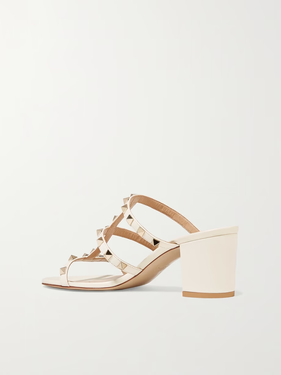 Valentino Garavani The Rockstud 60 leather mules Valentino Garavani The Rockstud 60 leather mules