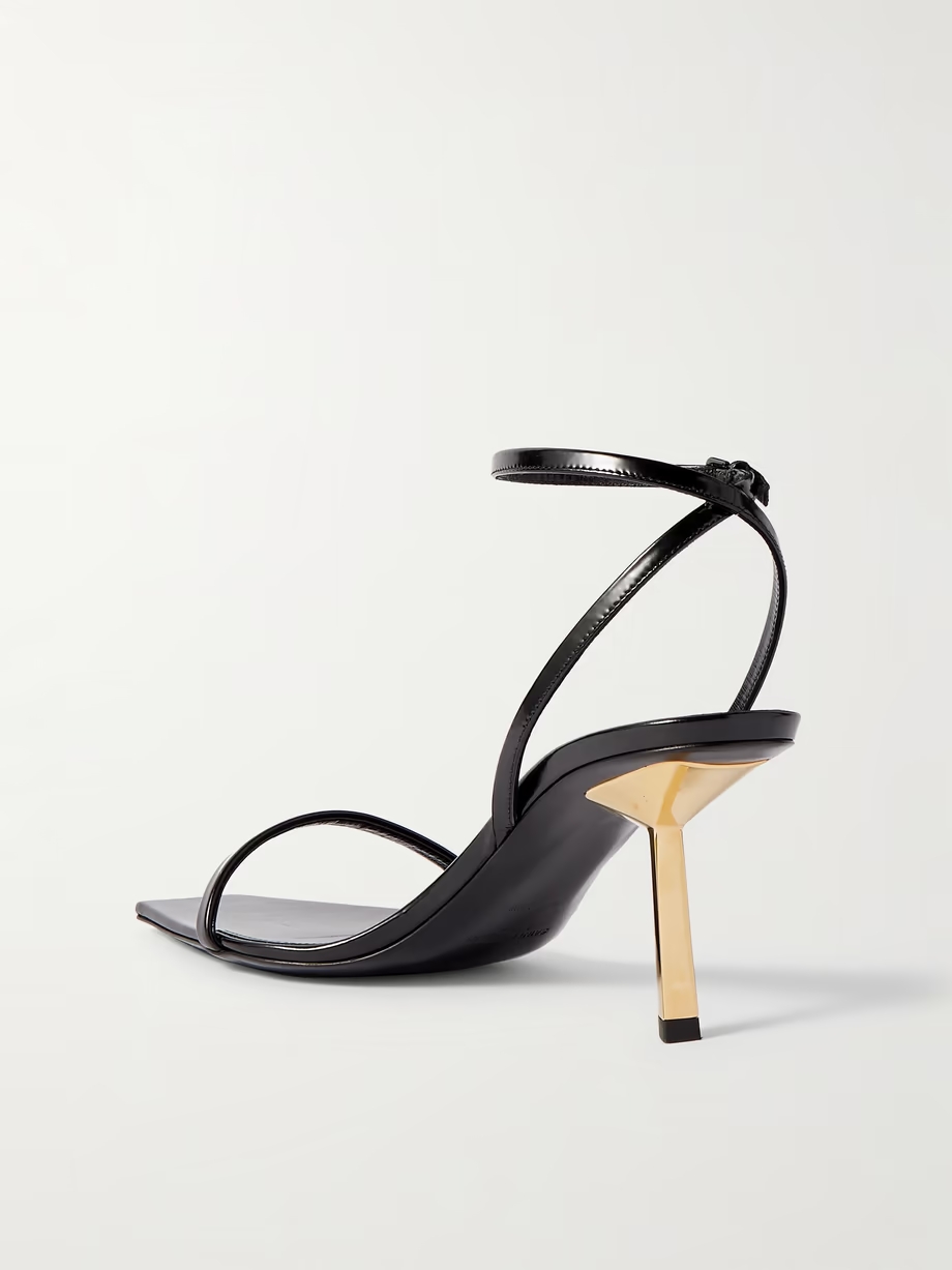 Lee patent-leather sandals Lee patent-leather sandals