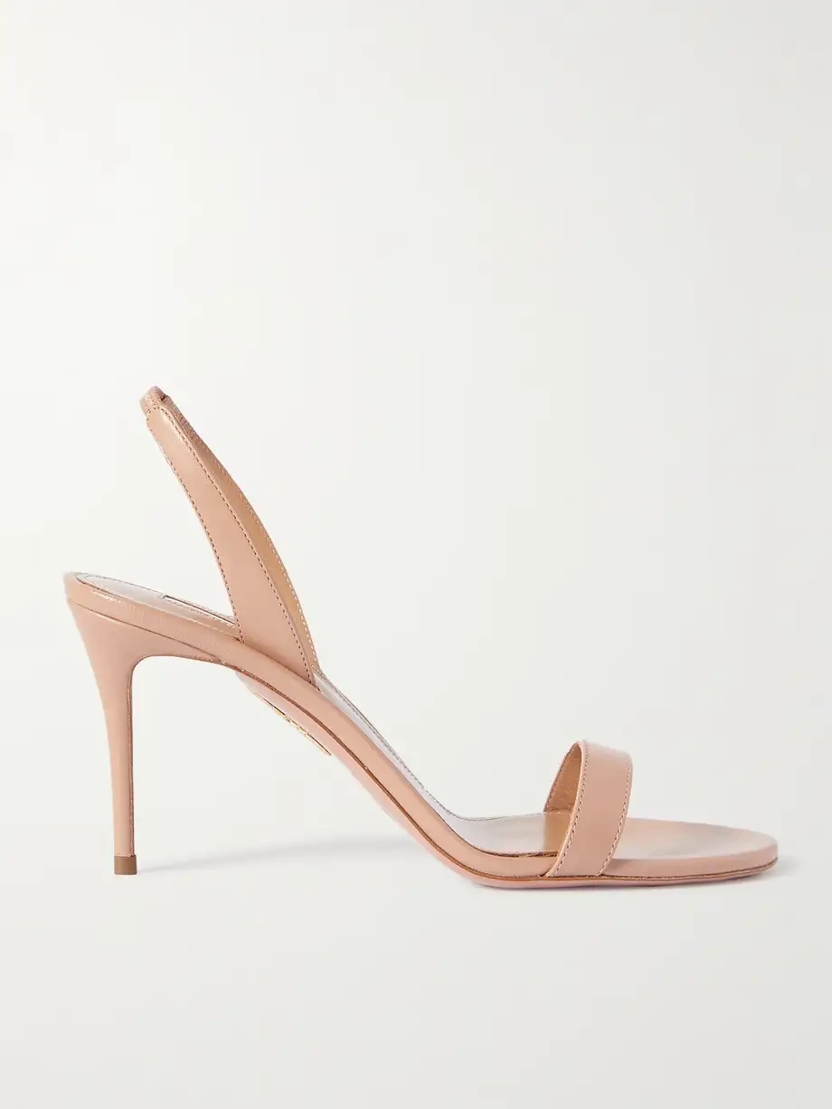 So Nude 85 leather slingback sandals So Nude 85 leather slingback sandals