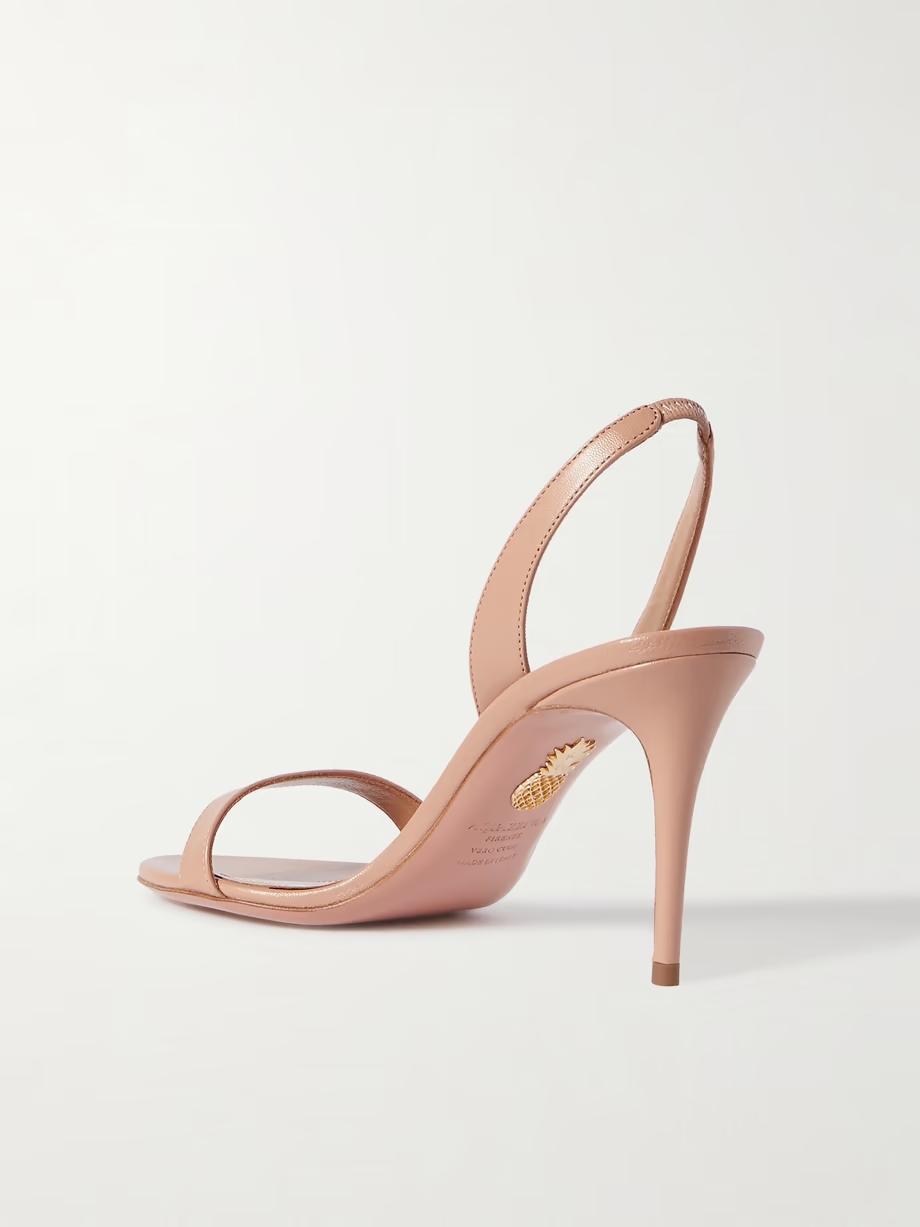 So Nude 85 leather slingback sandals So Nude 85 leather slingback sandals