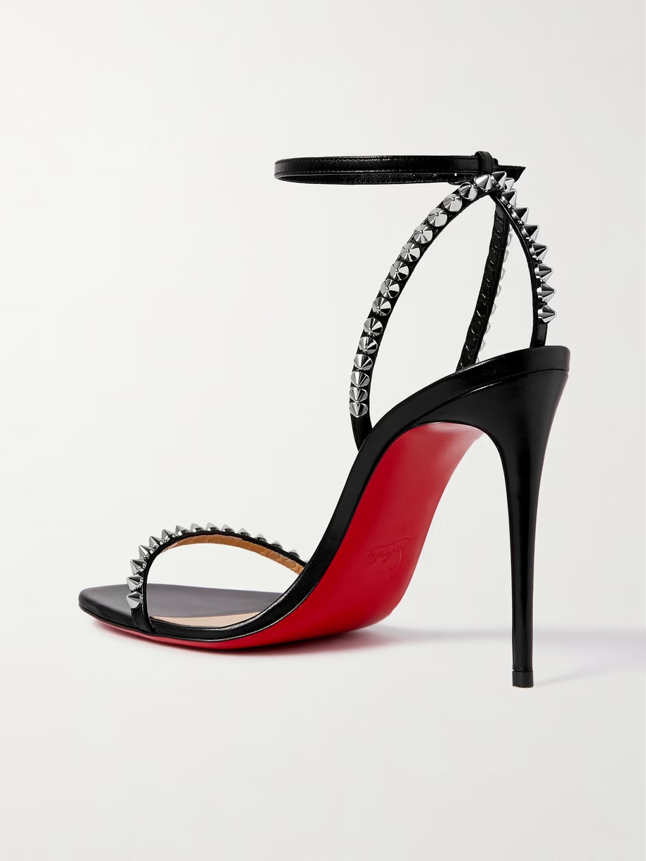 So Me 100 studded leather sandals So Me 100 studded leather sandals