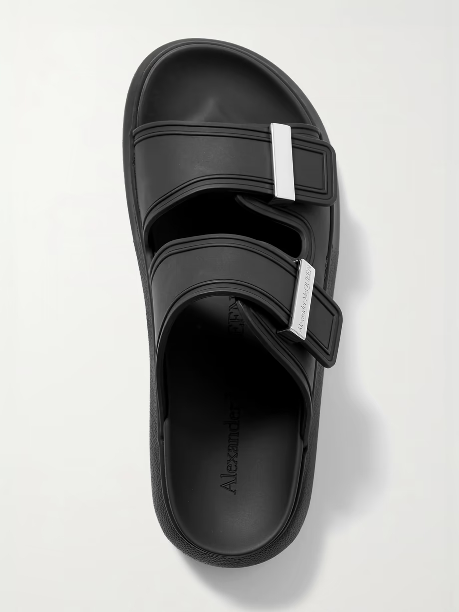 Rubber exaggerated-sole sandals Rubber exaggerated-sole sandals