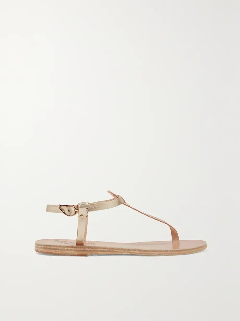 Lito metallic leather sandals Lito metallic leather sandals