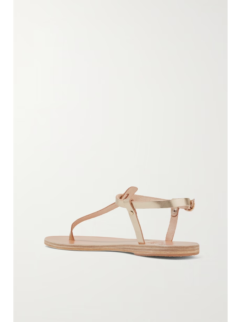 Lito metallic leather sandals Lito metallic leather sandals