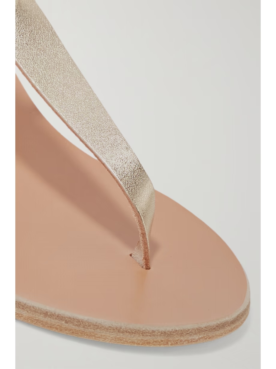 Lito metallic leather sandals Lito metallic leather sandals