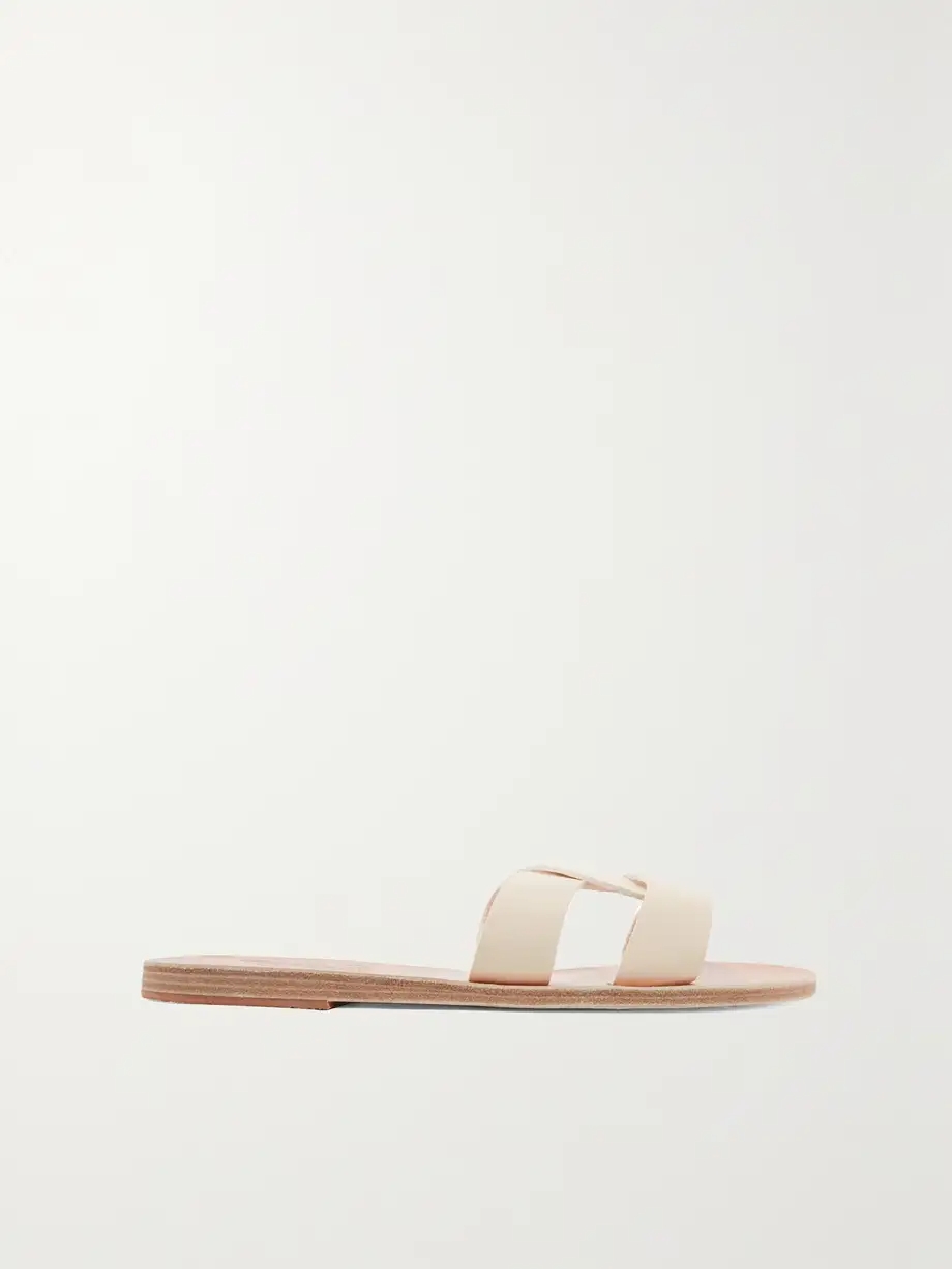 Desmos cutout leather slides Desmos cutout leather slides