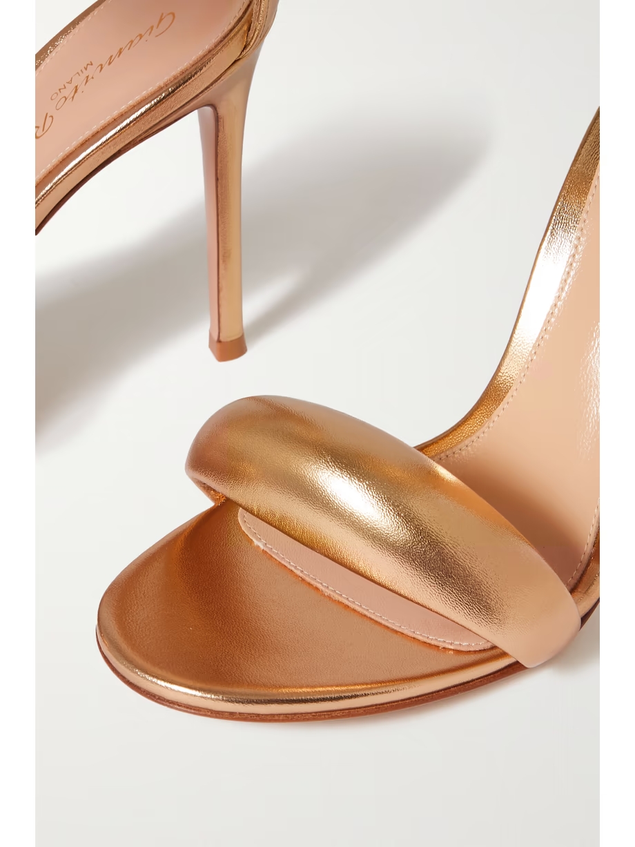 BIJOUX 105 metallic leather sandals BIJOUX 105 metallic leather sandals