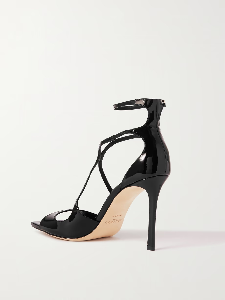 Azia 95 patent-leather sandals Azia 95 patent-leather sandals